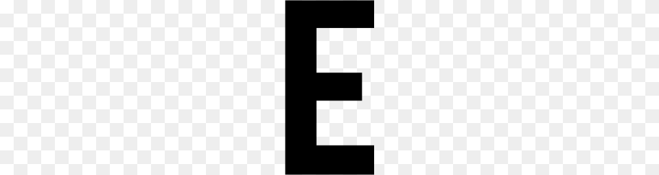 Black Letter E Icon Free Png Download