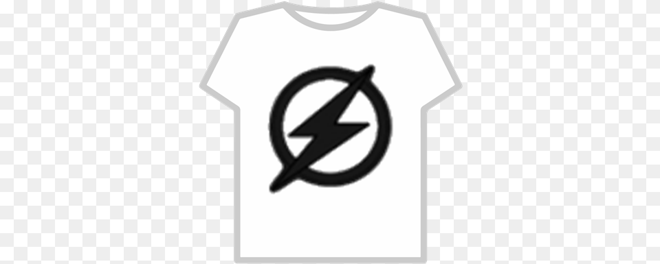 Black Lightning Bolt Transparent Roblox Roblox Spawn Point T Shirt, Clothing, T-shirt, Ammunition, Grenade Png Image