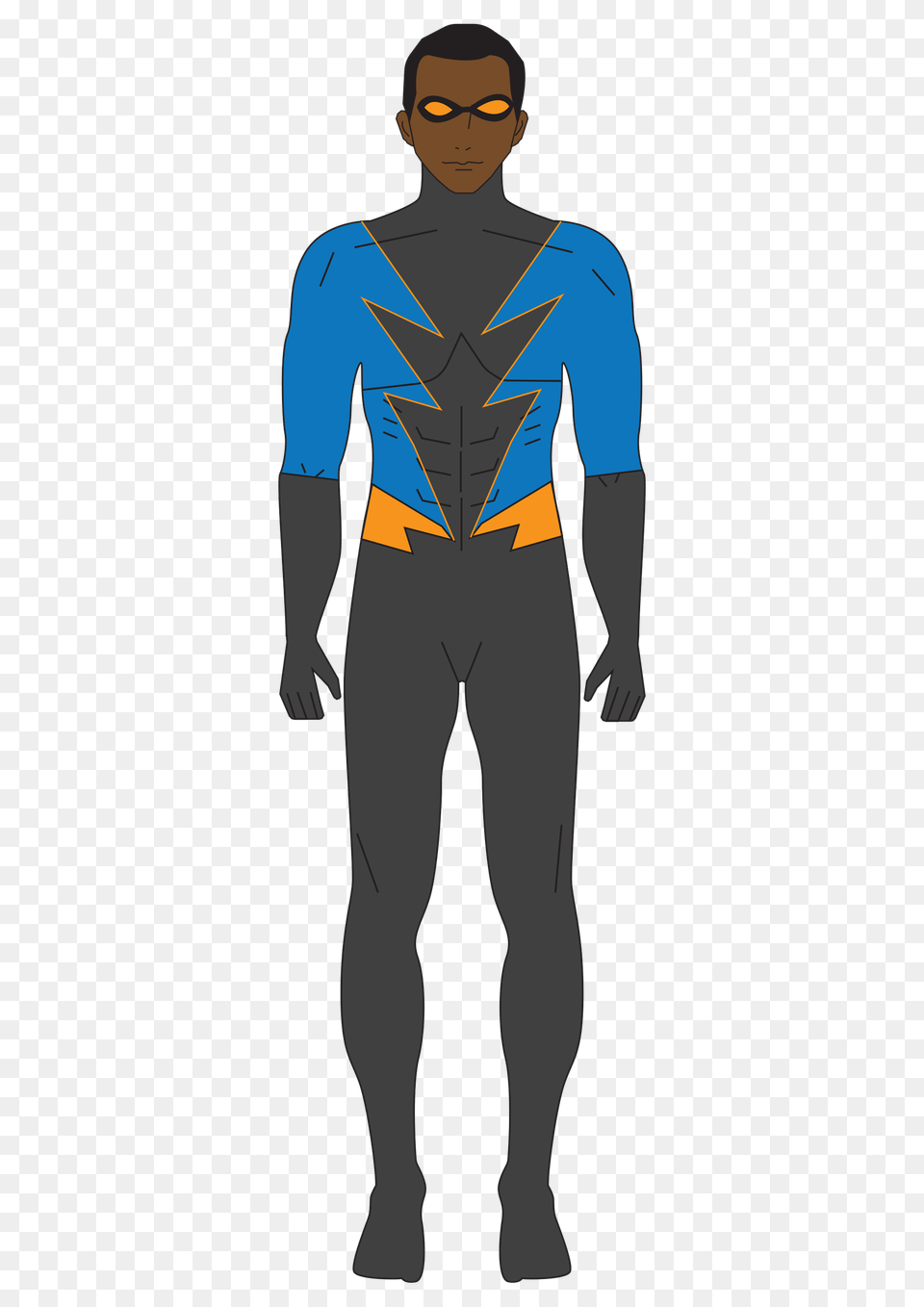 Black Lightning Dc Comics, Cape, Clothing, Costume, Long Sleeve Png