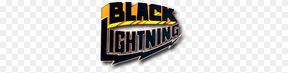 Black Lightning Logo Comics Wiki Fandom Powered, Scoreboard, Text Free Png Download