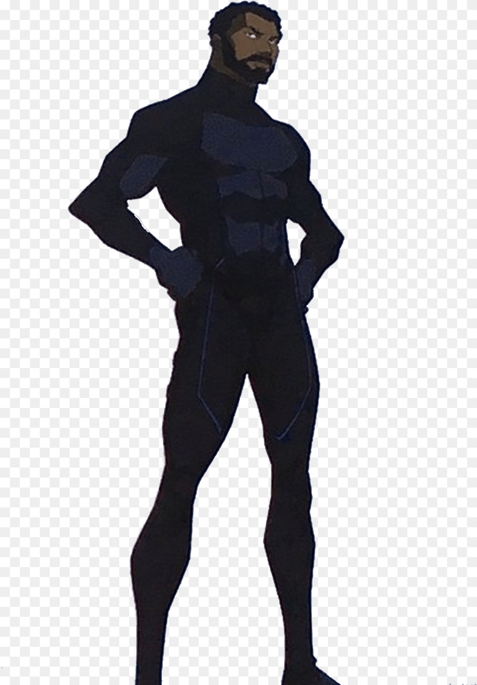 Black Lightning Young Justice Justice League Dc Young Justice Outsiders Cyborg, Adult, Male, Man, Person Png Image