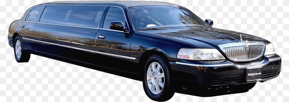 Black Lincoln Town Car Stock Photo Limousine, Vehicle, Transportation, Limo, Alloy Wheel Png Image