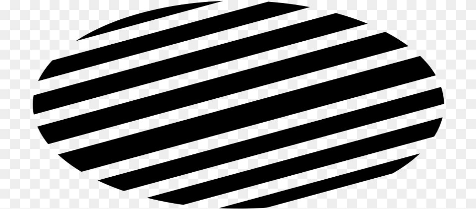 Black Lines Blackpainted Underground Urban Circle, Gray Free Transparent Png