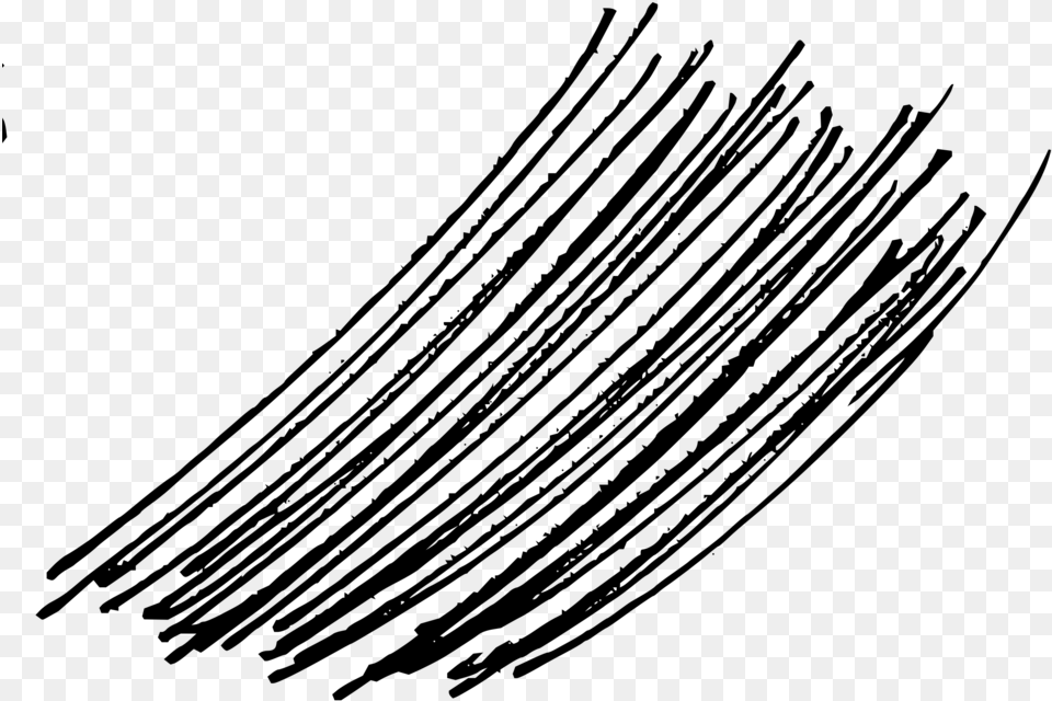 Black Lines Drawing Lines, Gray Free Png Download