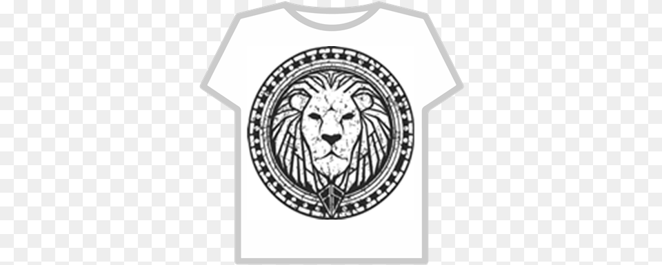 Black Lion Logo Black Star, Clothing, T-shirt, Emblem, Symbol Png Image