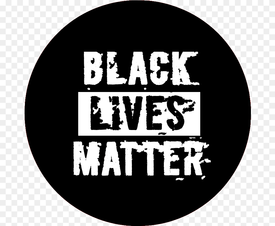 Black Lives Matter Circle, Sticker, Text, Person Free Png Download