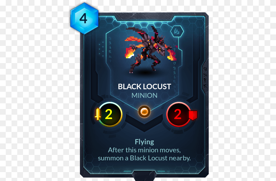 Black Locust Duelyst Card, Advertisement, Poster, Art, Graphics Free Png Download