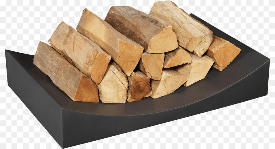 Black Log Holder Radius Small Wood Burning Stove, Lumber Free Transparent Png