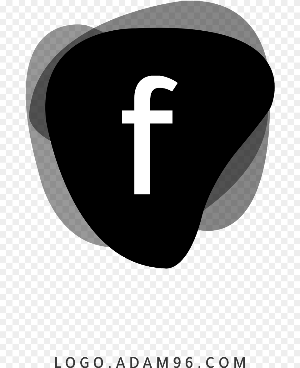 Black Logo Original Download White Vector Facebook Logo, Cross, Symbol, Text Free Transparent Png