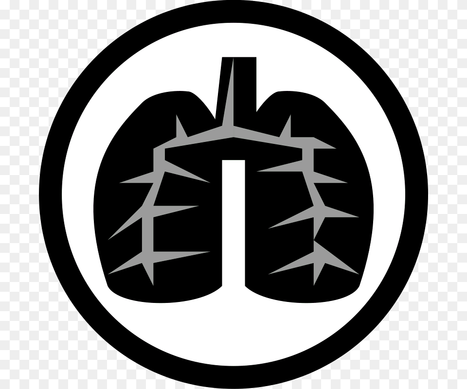 Black Lung Icons Black Lungs, Stencil, Weapon, Symbol Png