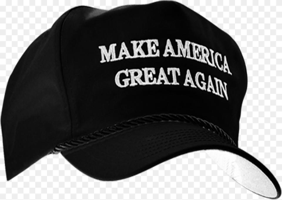 Black Maga Hat Baseball Cap, Baseball Cap, Clothing Free Png Download