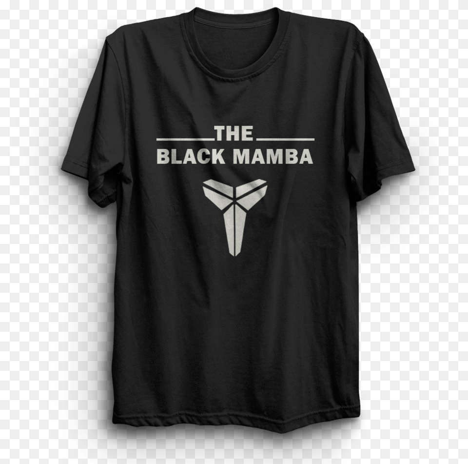Black Mamba Black Half Sleeves T Shirt T Shirt, Clothing, Long Sleeve, Sleeve, T-shirt Free Transparent Png