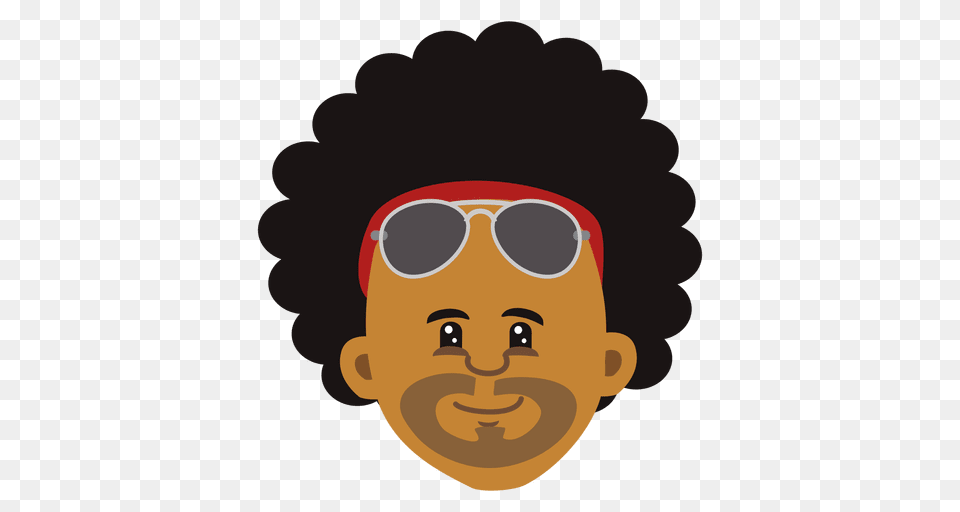 Black Man Cartoon Head Afro, Accessories, Face, Person, Photography Free Png