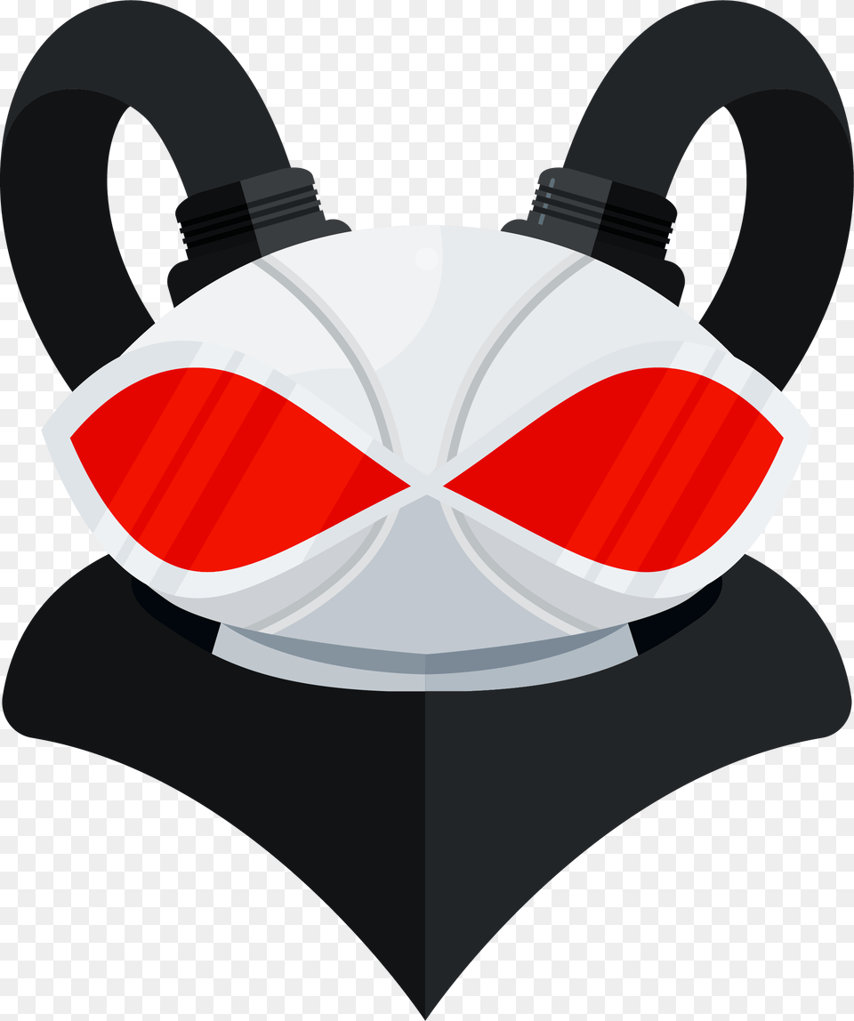 Black Manta Black Manta Head, Clothing, Swimwear, Mask, Logo Png Image