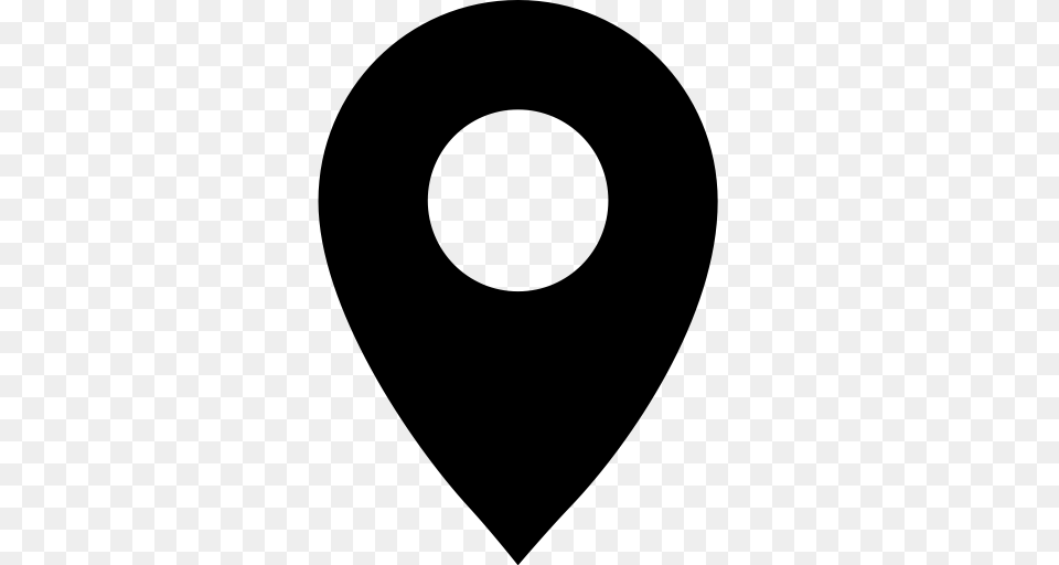 Black Map Pin Free Png