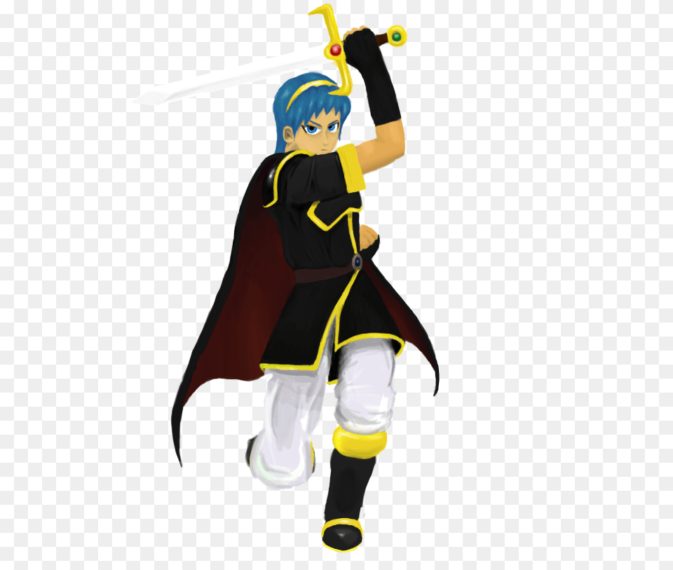 Black Marth, Costume, Person, People, Clothing Png