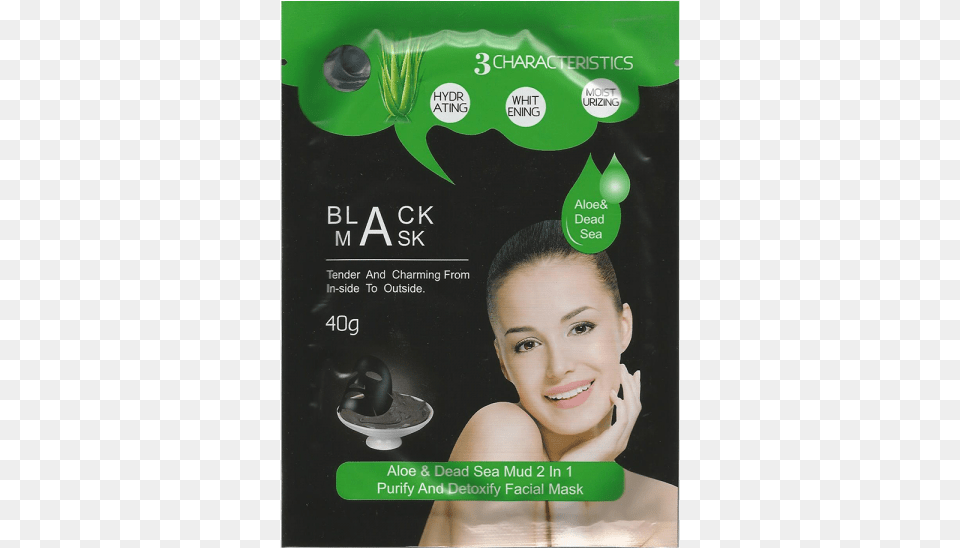 Black Mask Flyer, Advertisement, Poster, Adult, Female Free Png