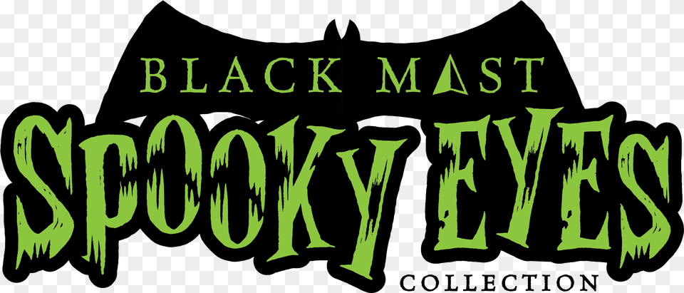 Black Mast Spooky Eyes Collection Poster, Green, Text, Adult, Male Free Transparent Png