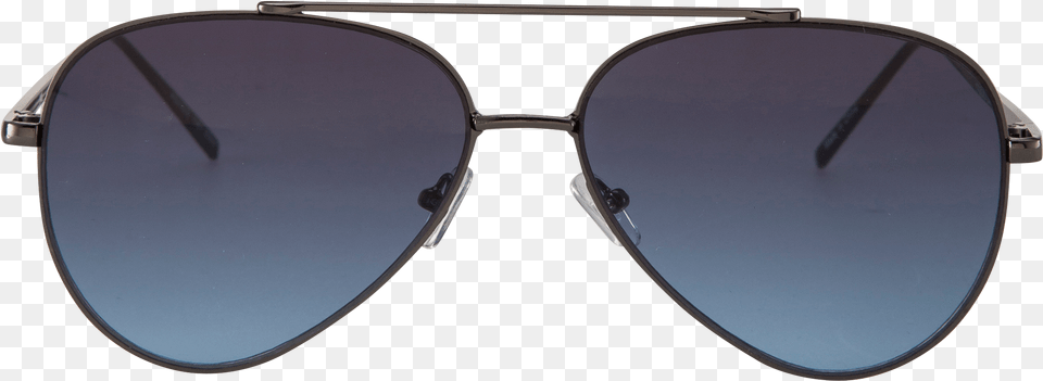 Black Maverick Aviator Sunglasses Reflection Reflection, Accessories, Glasses Free Png Download