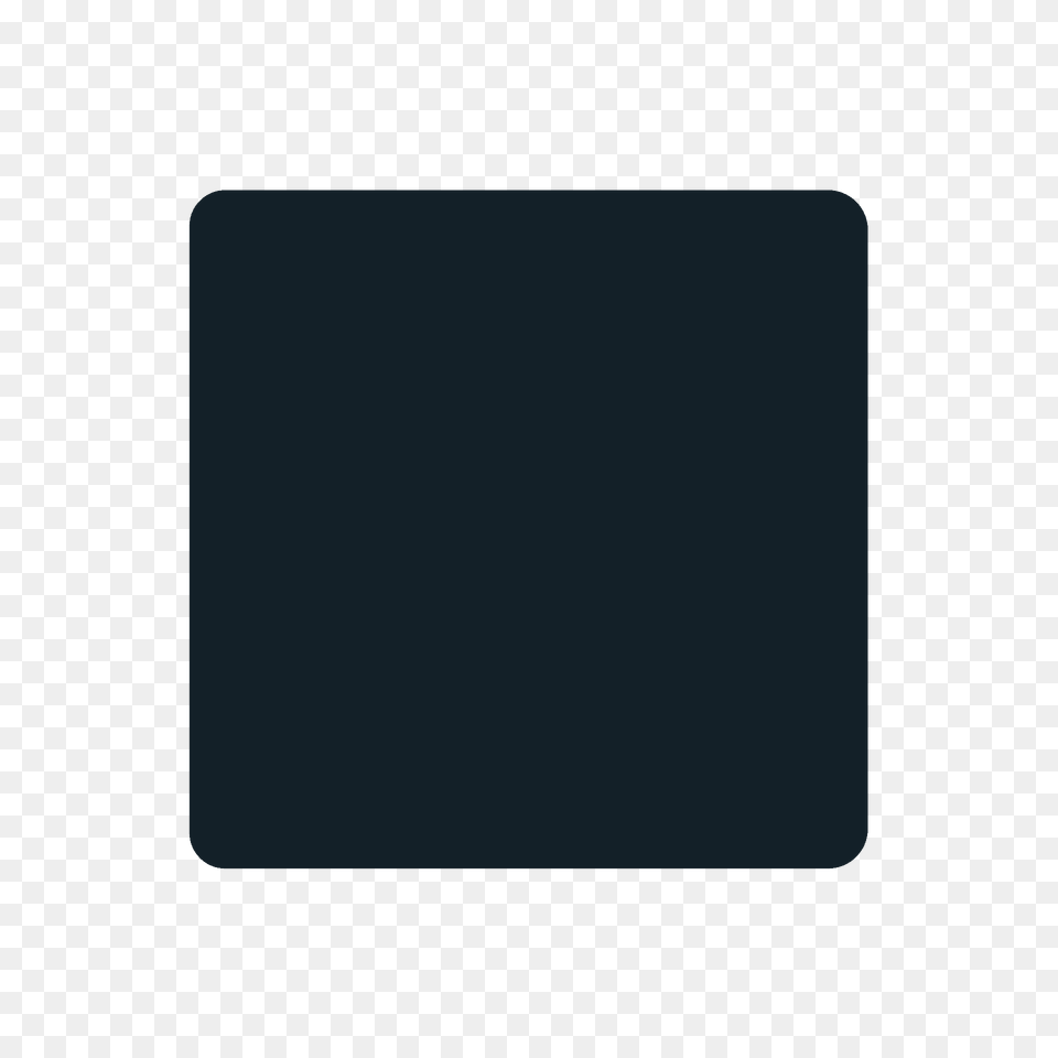 Black Medium Small Square Emoji Clipart, Blackboard Free Png Download