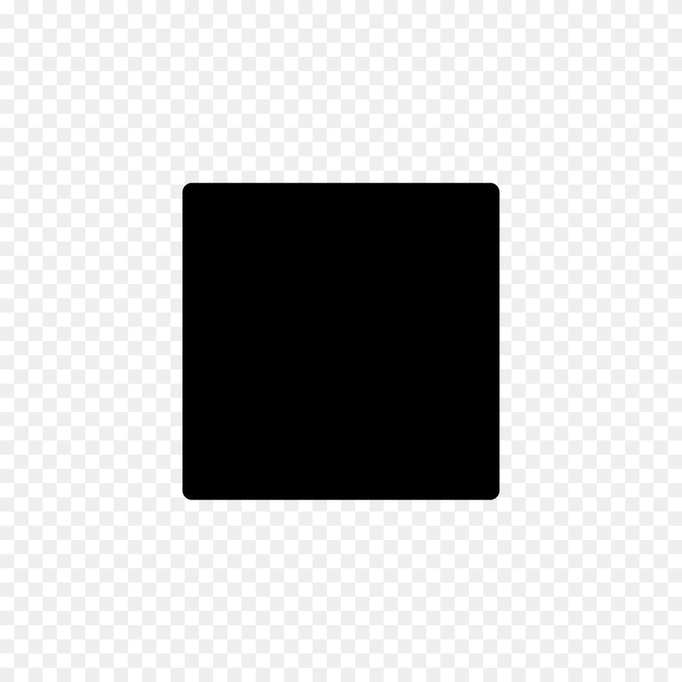 Black Medium Small Square Emoji Clipart, Electronics, Screen, Computer Hardware, Hardware Free Transparent Png