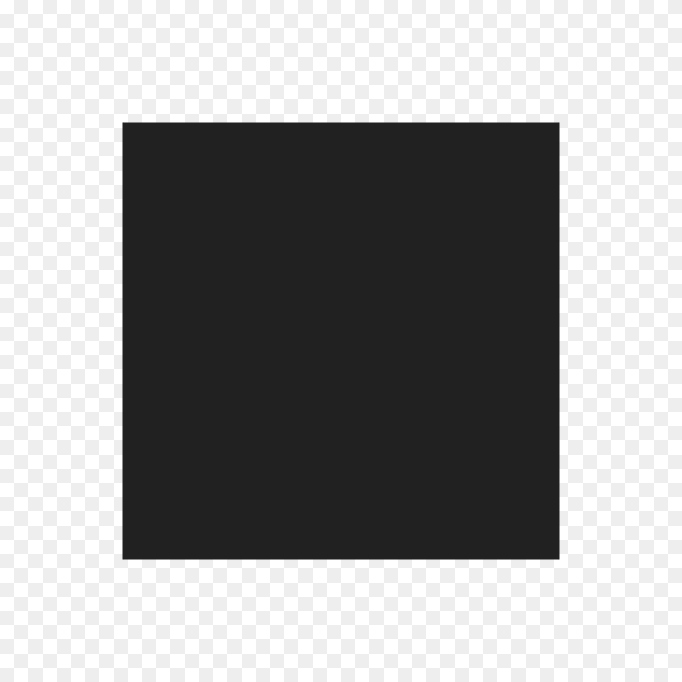 Black Medium Square Emoji Clipart Png