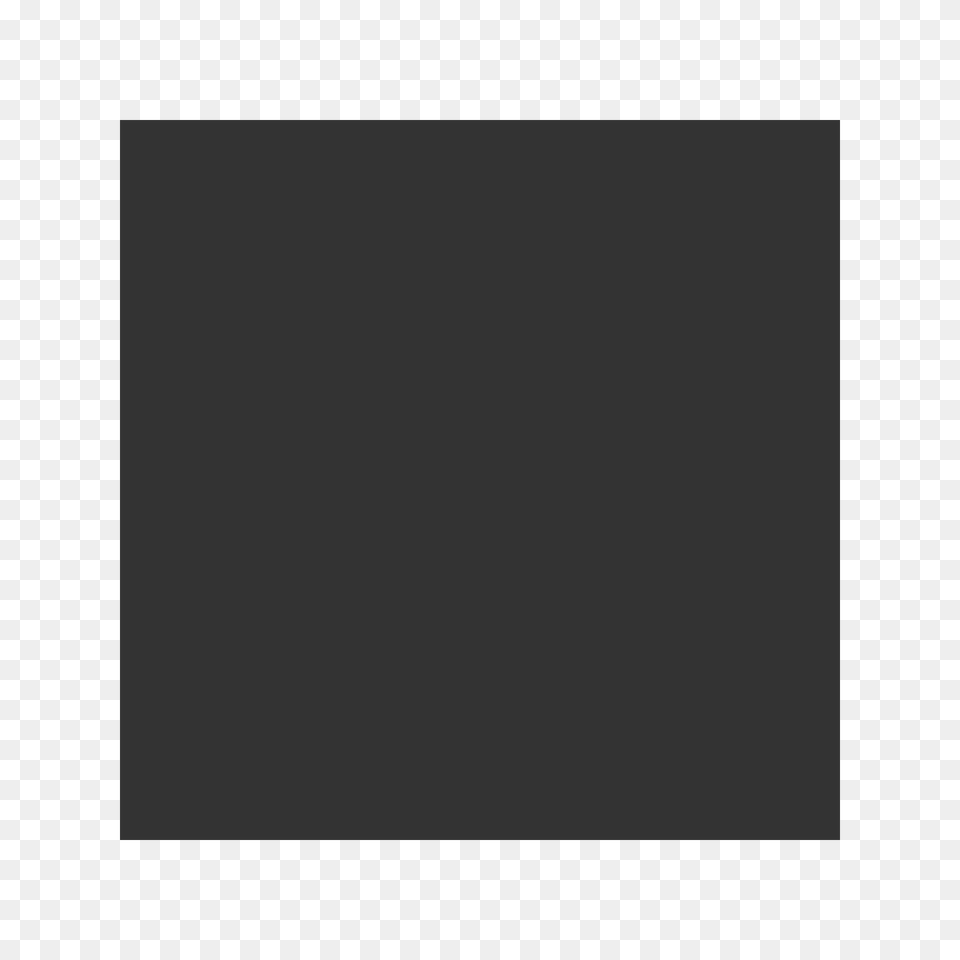 Black Medium Square Emoji Clipart, Gray, Electronics, Screen, Computer Hardware Png