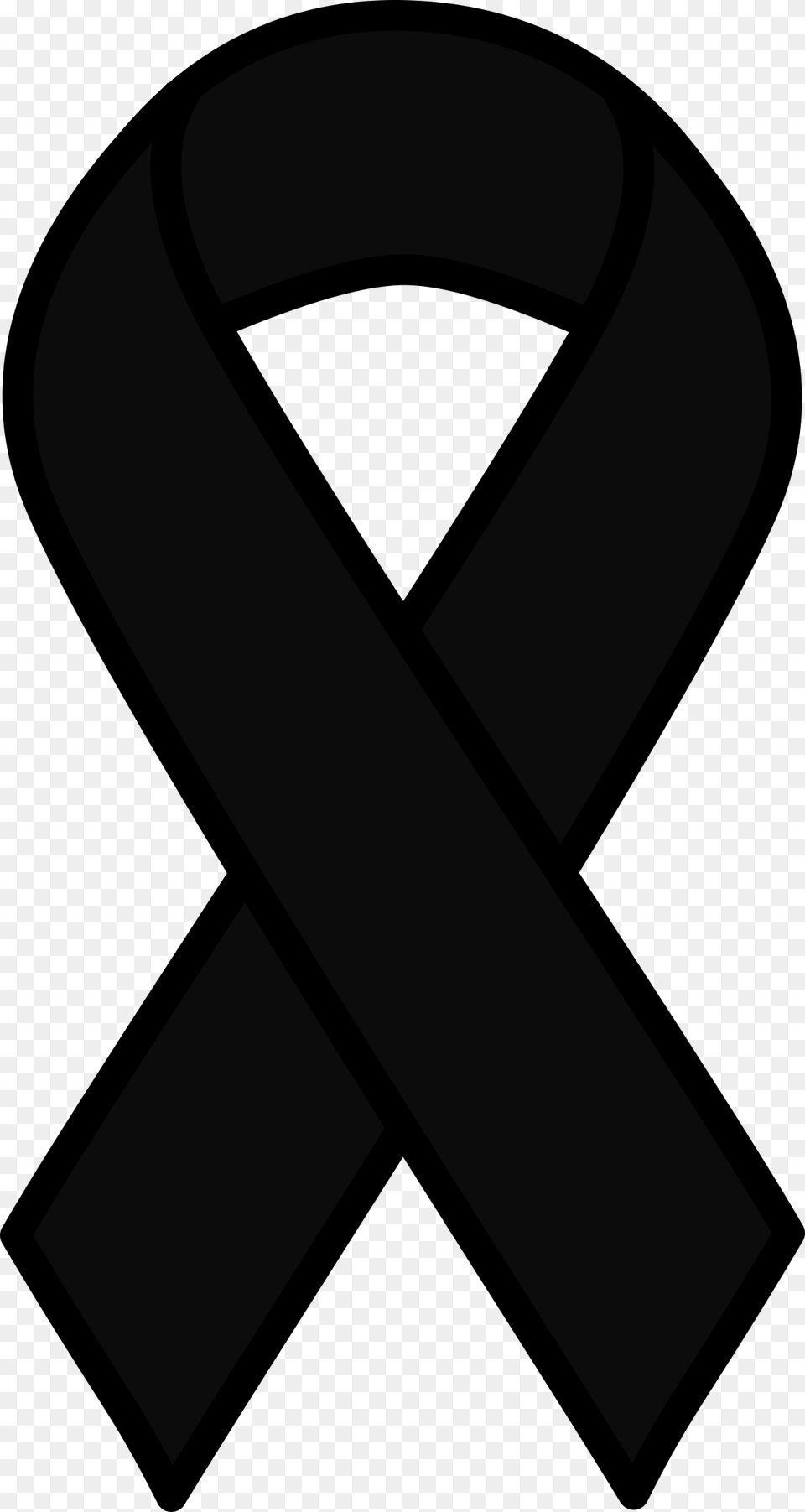 Black Melanoma Ribbon Black Cancer Symbol, Alphabet, Ampersand, Text Png