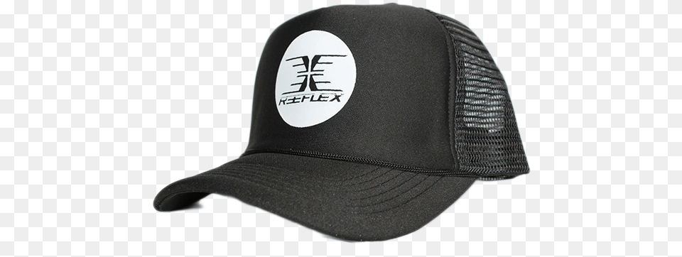 Black Mesh Trucker Cap Baseball Cap, Baseball Cap, Clothing, Hat, Hardhat Free Transparent Png