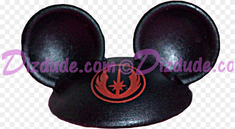 Black Mickey Mouse Ears Hat Part Disney Star Wars Eye Shadow, Cushion, Home Decor, Person Png Image