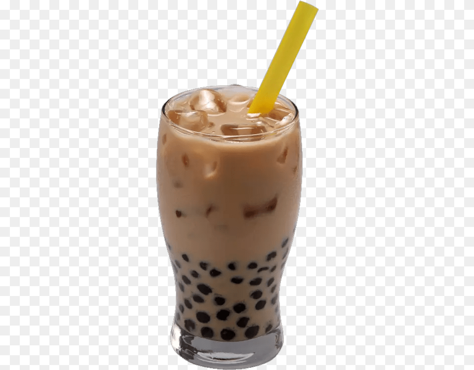 Black Milk Tea With Pearls Health Shake, Beverage, Cup, Bubble Tea Png