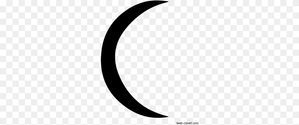 Black Moon Free Clip Art, Gray Png