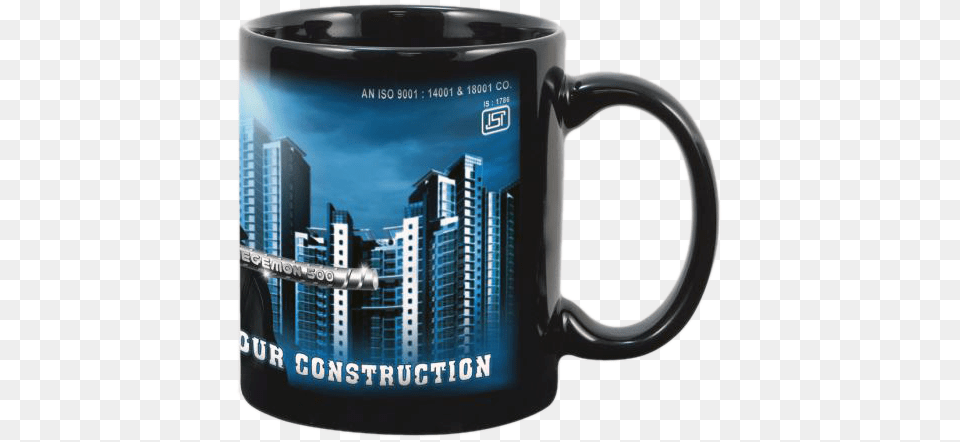 Black Mug Printed Numo Creative Mugs Black Standard Color Ceramic, Cup, Beverage, Coffee, Coffee Cup Free Png Download