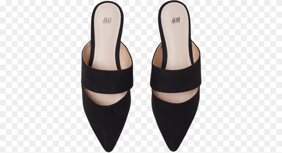 Black Mules, Clothing, Footwear, Sandal, Shoe Png Image