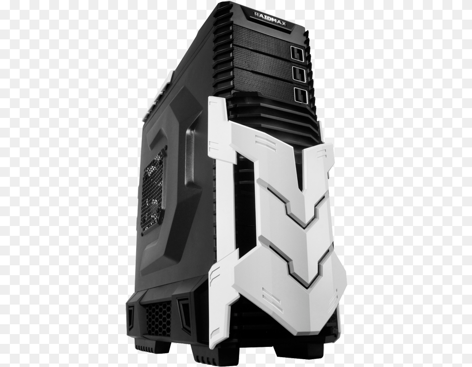 Black N White Pc Case, Architecture, Building, Computer Hardware, Electronics Png