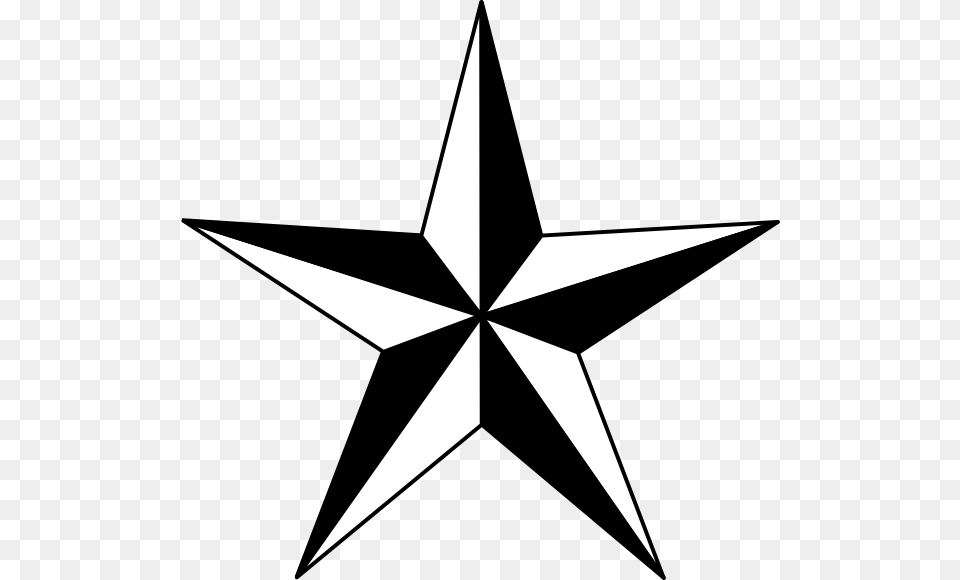 Black Nautical Star Clip Art, Star Symbol, Symbol, Animal, Fish Png