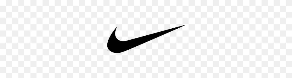 Black Nike Icon, Gray Png