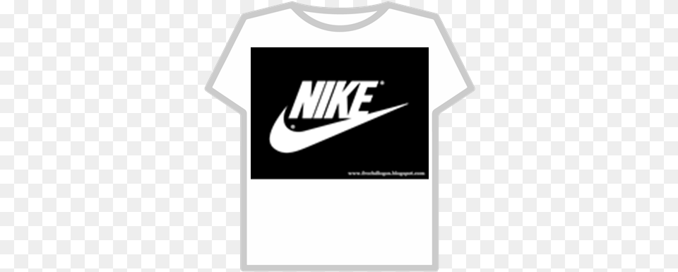 Black Nike Logo Roblox Nike, Clothing, T-shirt, Shirt Png