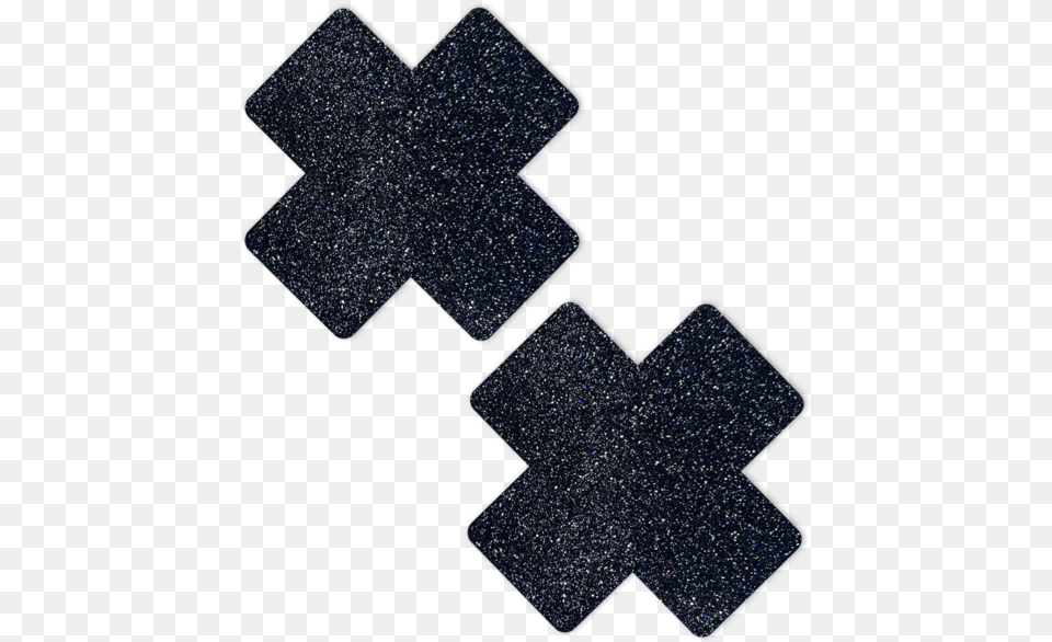 Black Nipple Covers, Glitter Png