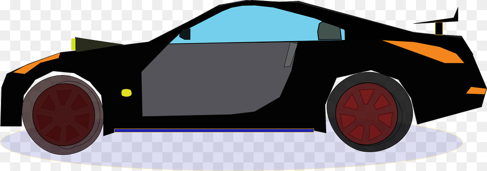 Black Nissan Car Clipart, Wheel, Tire, Machine, Vehicle Png