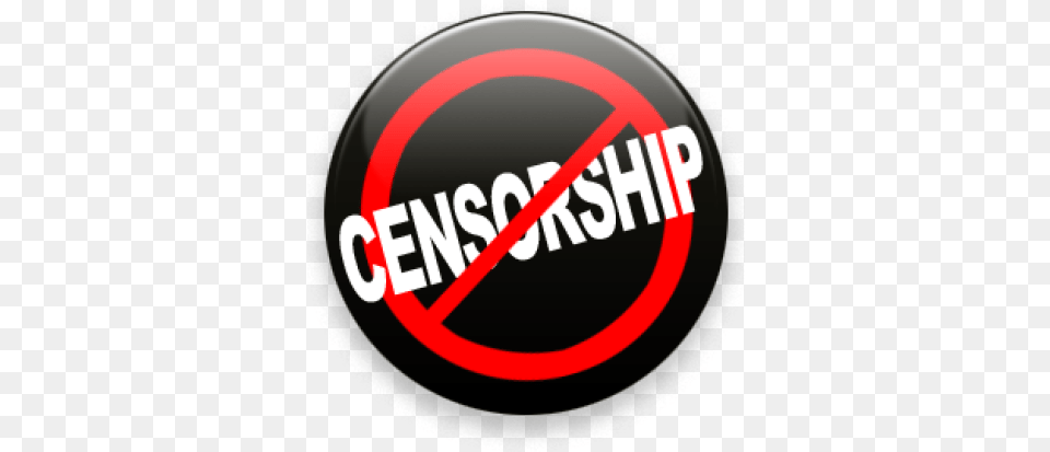 Black No Censorship Button Censorship, Logo, Badge, Symbol, Disk Free Png
