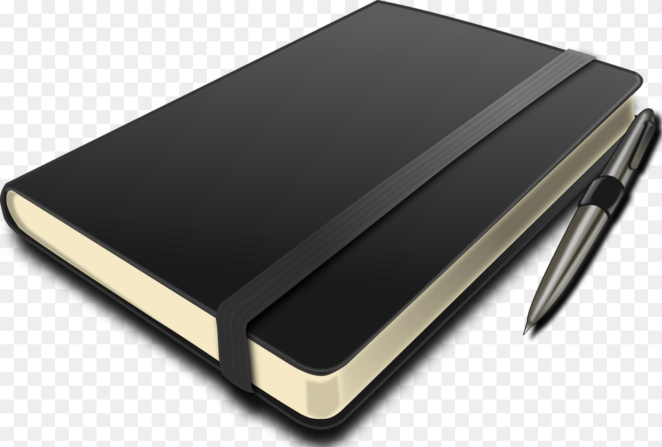 Black Notebook, Diary, Book, Publication, Blade Png Image