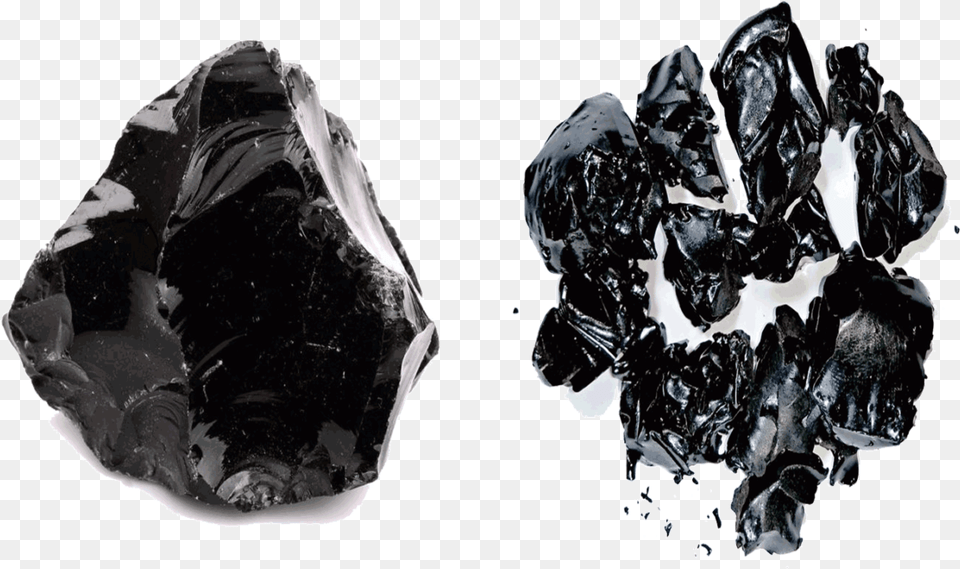 Black Obsidian Crystal, Mineral, Male, Adult, Man Png Image