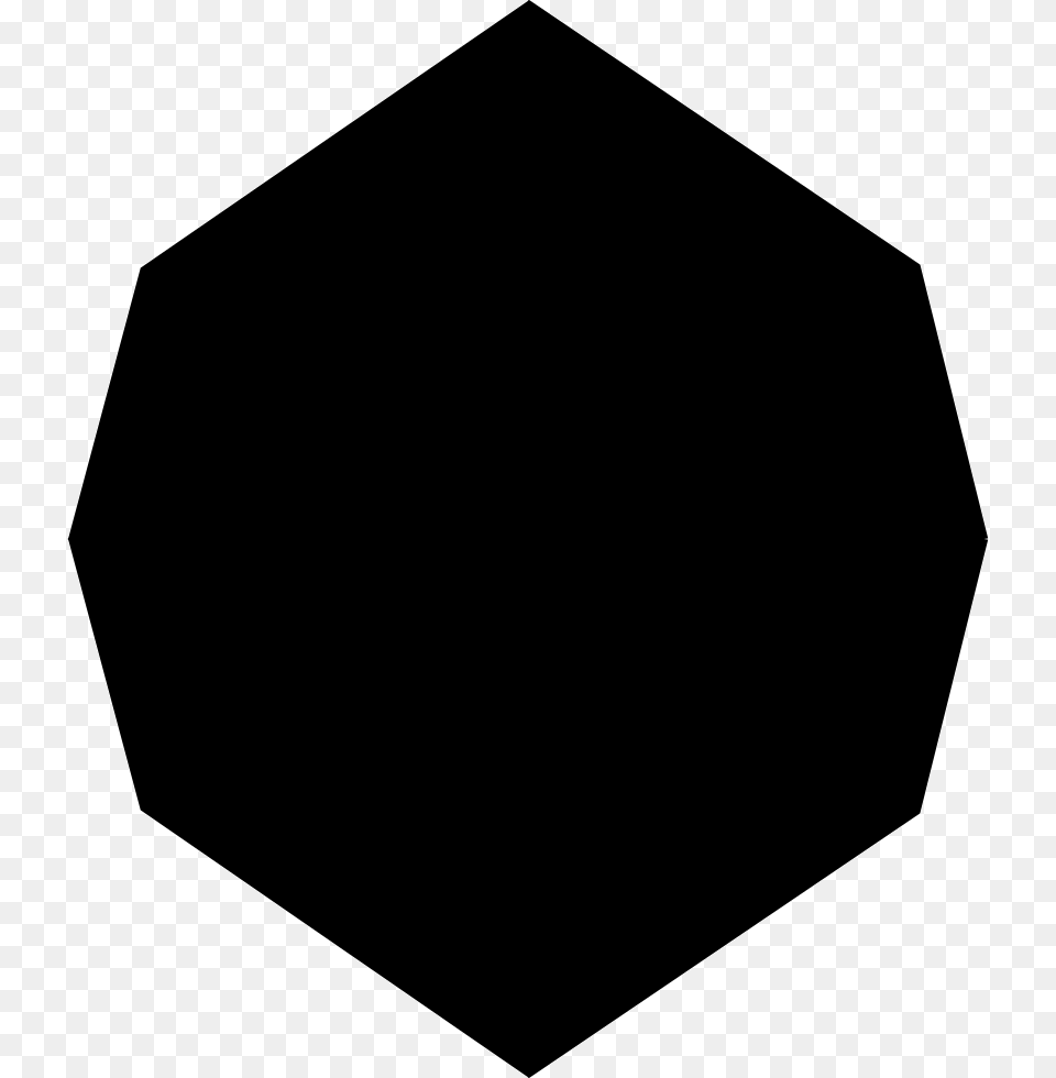 Black Octagon Shape Vector Hexagon Svg, Accessories, Formal Wear, Tie Free Transparent Png