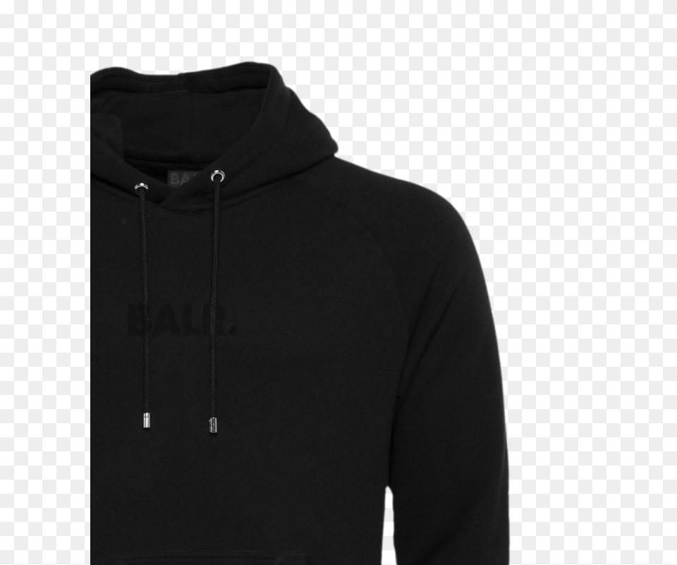 Black On Black Panel Hoodie Detail 1 Hoodie, Clothing, Coat, Jacket, Knitwear Png Image