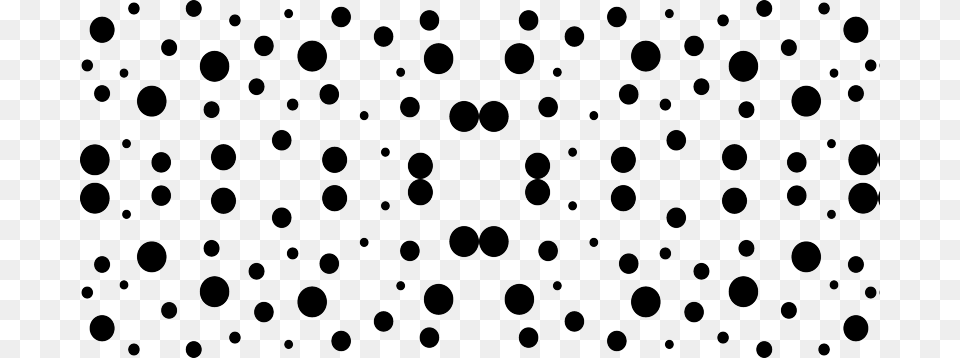 Black On White Dalmatian Spots Fabric, Pattern, Blackboard Png Image