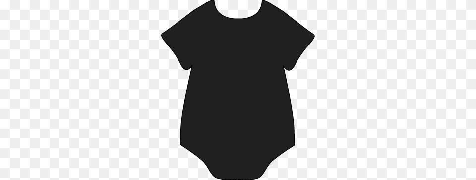 Black Onesie Clip Art Baby Baby Onesies And Baby, Clothing, T-shirt Png