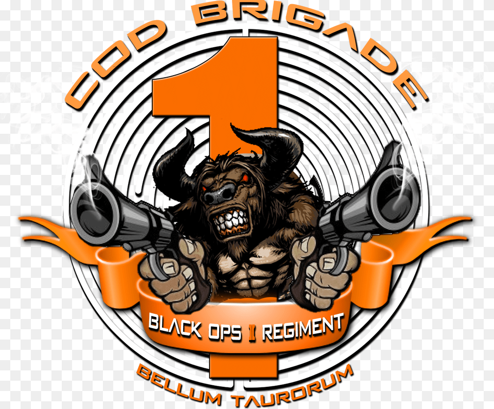 Black Ops 2 Regiment Unit Badge Graphic Design, Emblem, Symbol, Electronics, Hardware Png Image