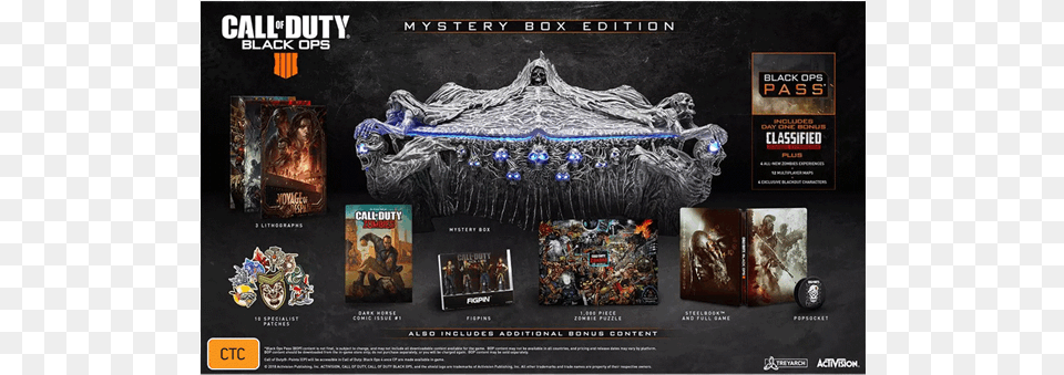 Black Ops 4 Mystery Box Edition, Advertisement, Poster Free Png