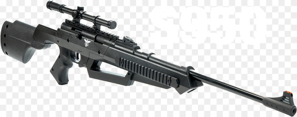 Black Ops S950 Air Rifle, Firearm, Gun, Weapon Png Image